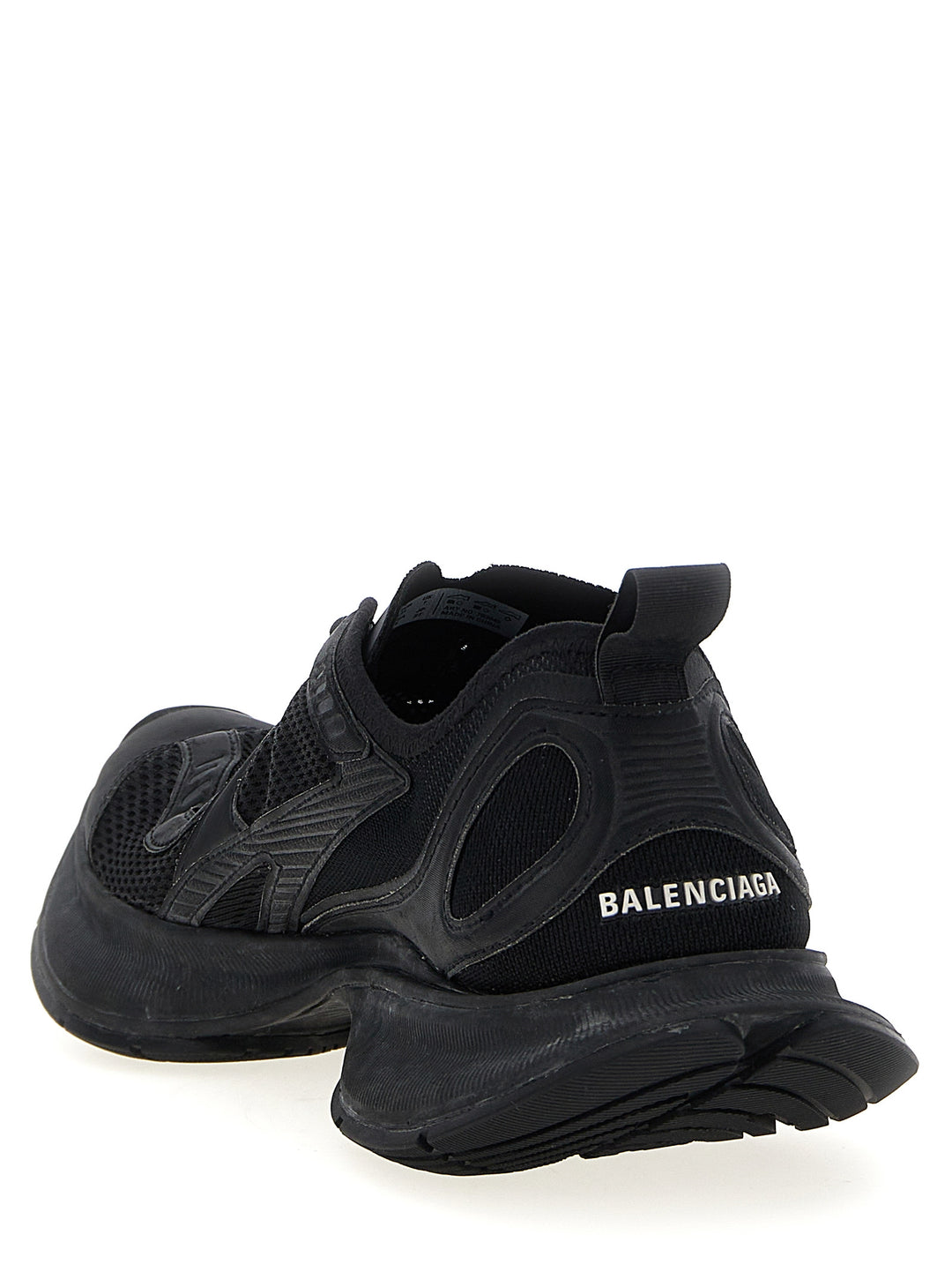Balenciaga svarte atletiske joggesko i polyester