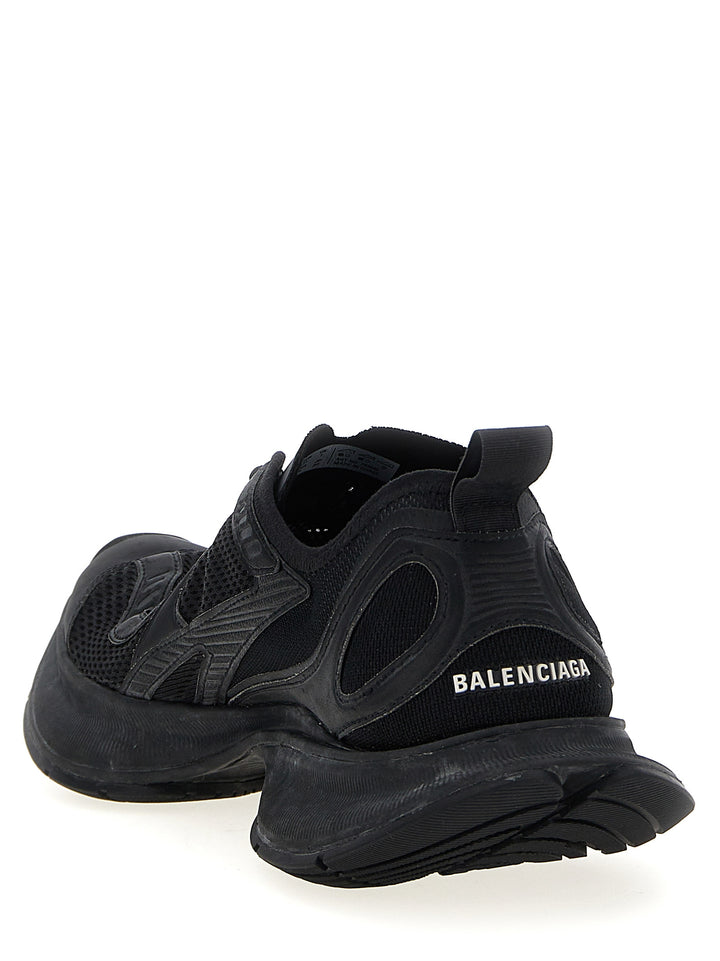Balenciaga svarte atletiske joggesko i polyester