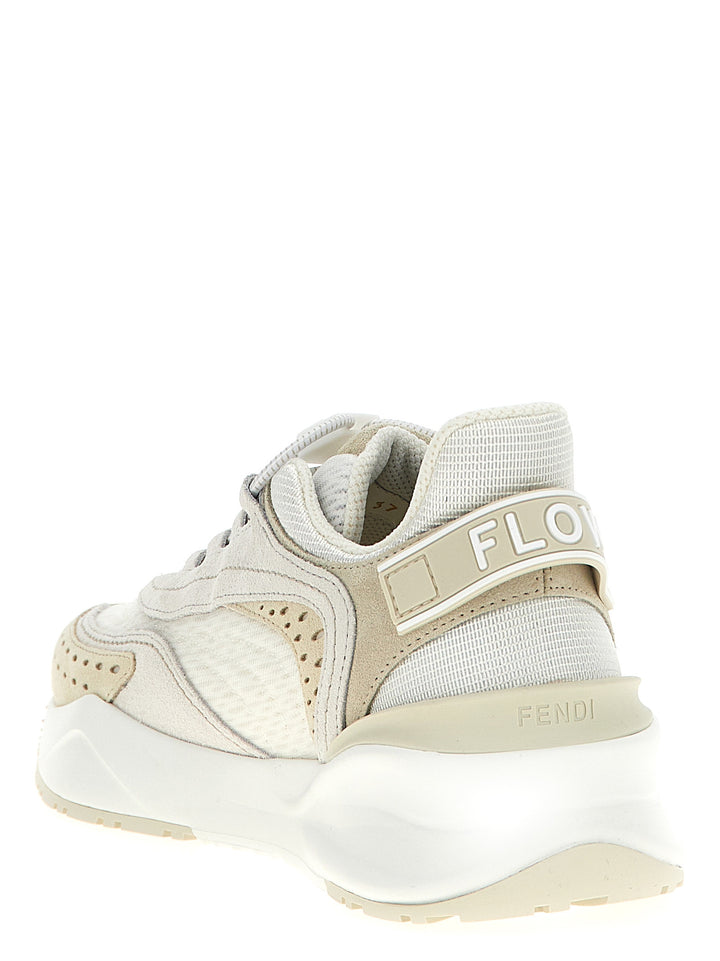 Fendi hvite joggesko i polyester