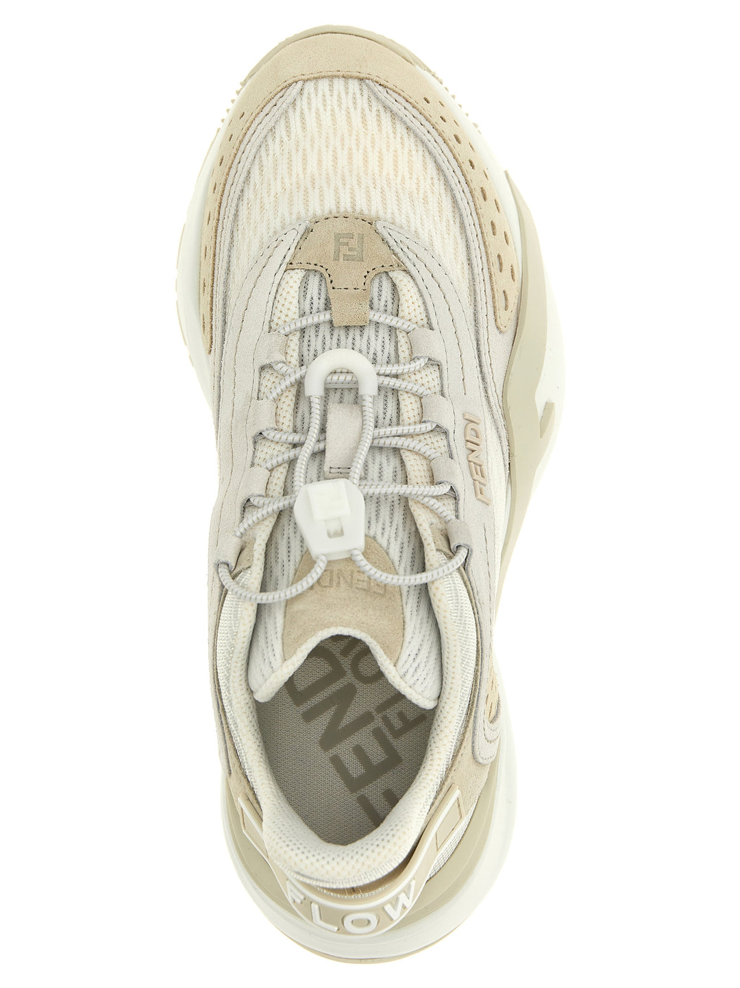 Fendi hvite joggesko i polyester