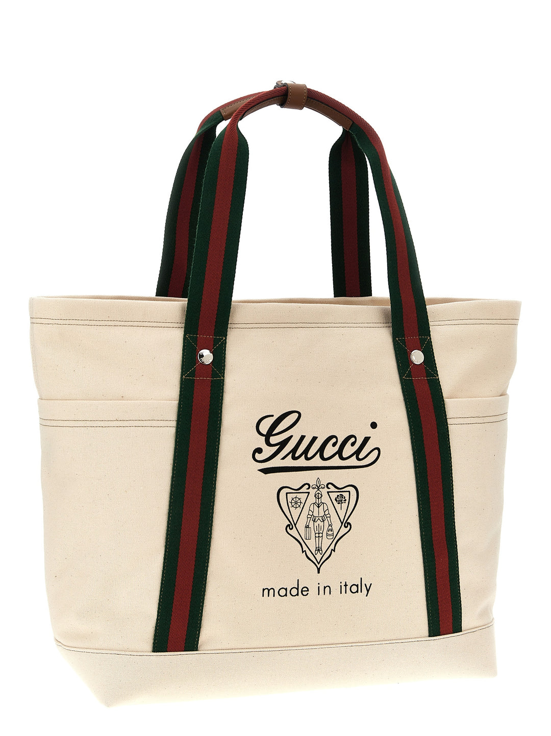 Gucci hvit bomullsveske