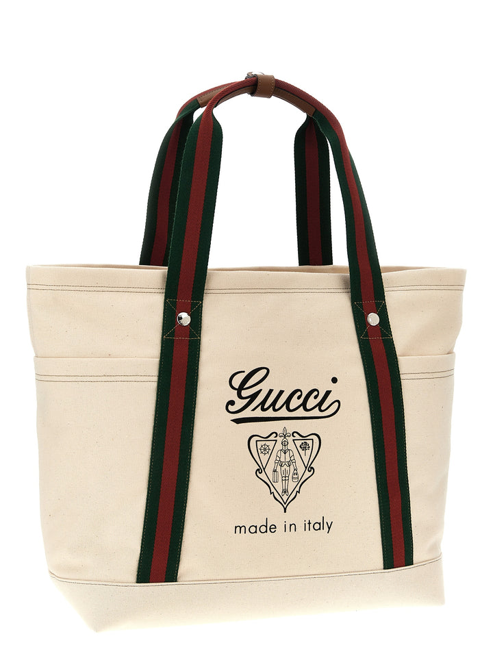 Gucci hvit bomullsveske
