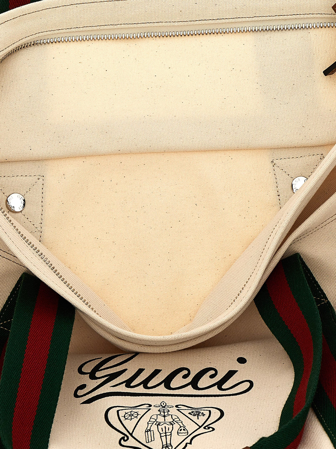 Gucci hvit bomullsveske