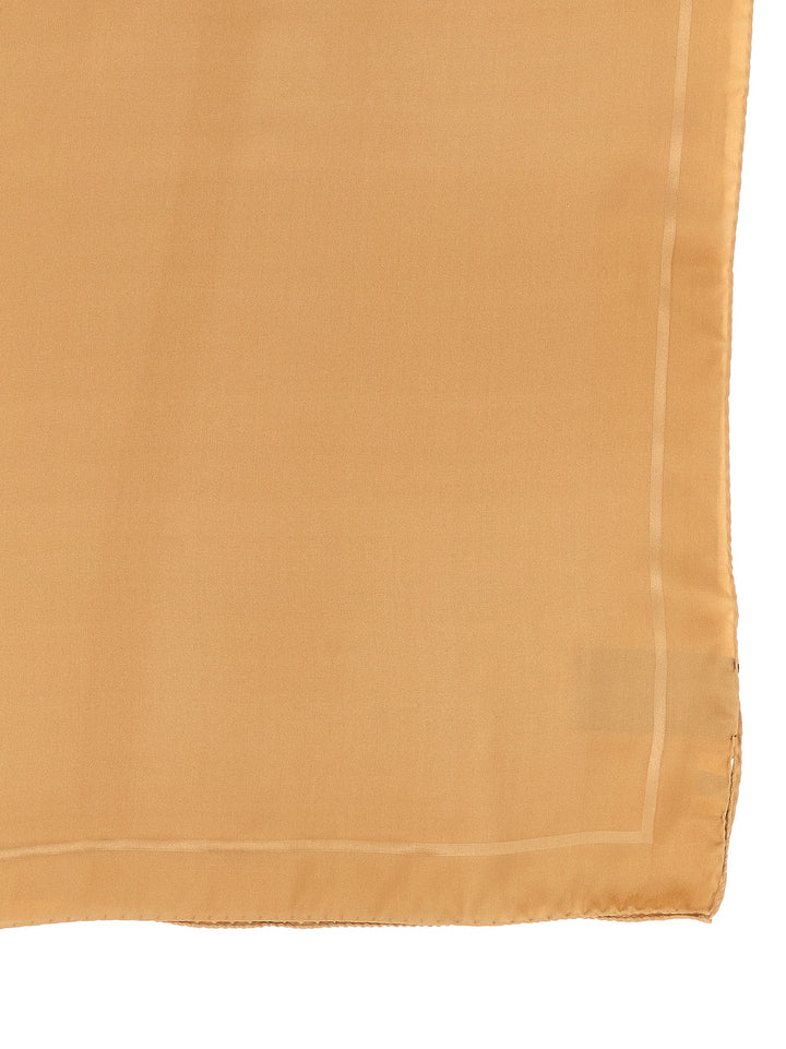 Saint Laurent Beige Silketørkle
