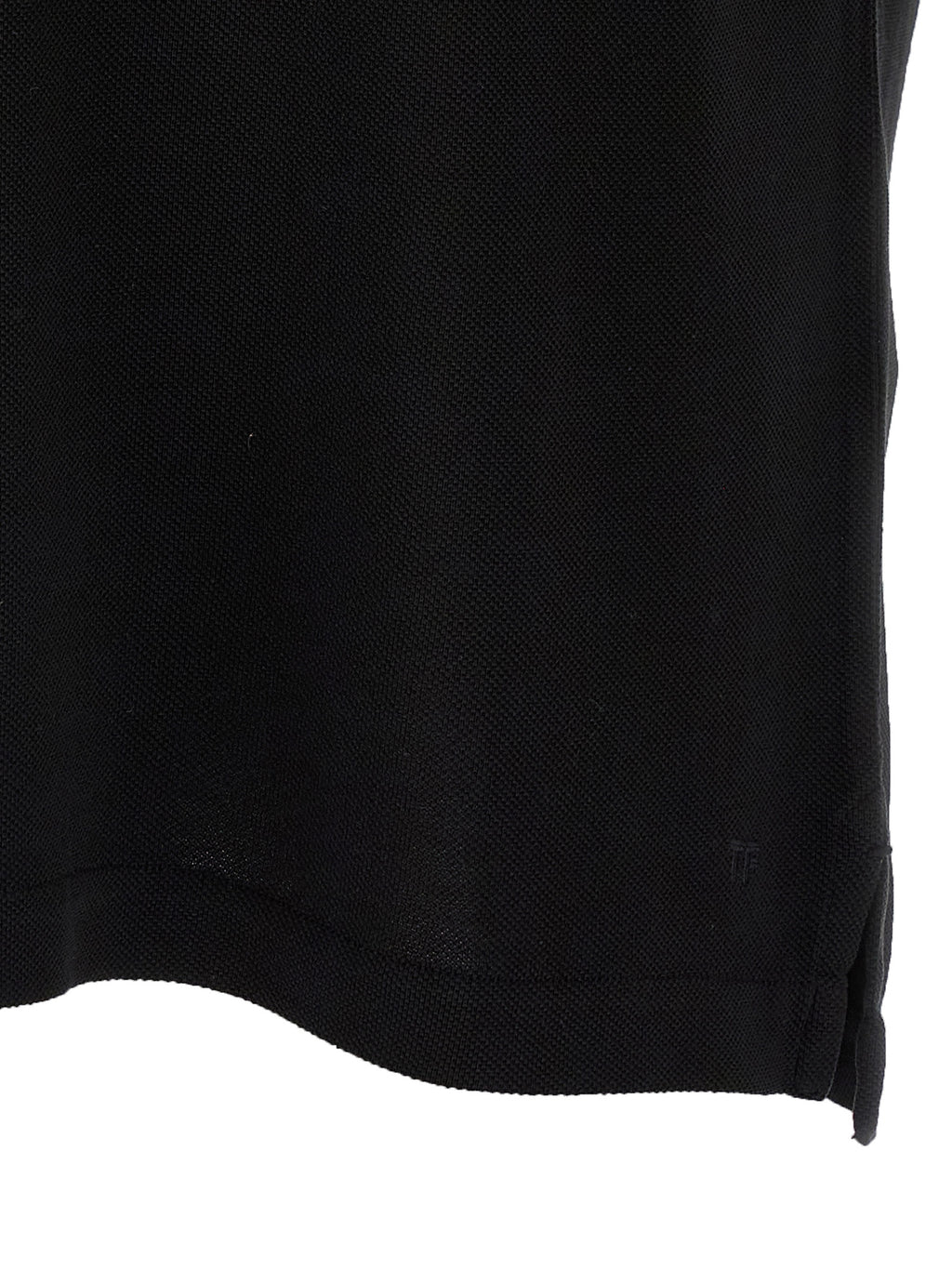 Tom Ford Black Lyocell Polo Shirt