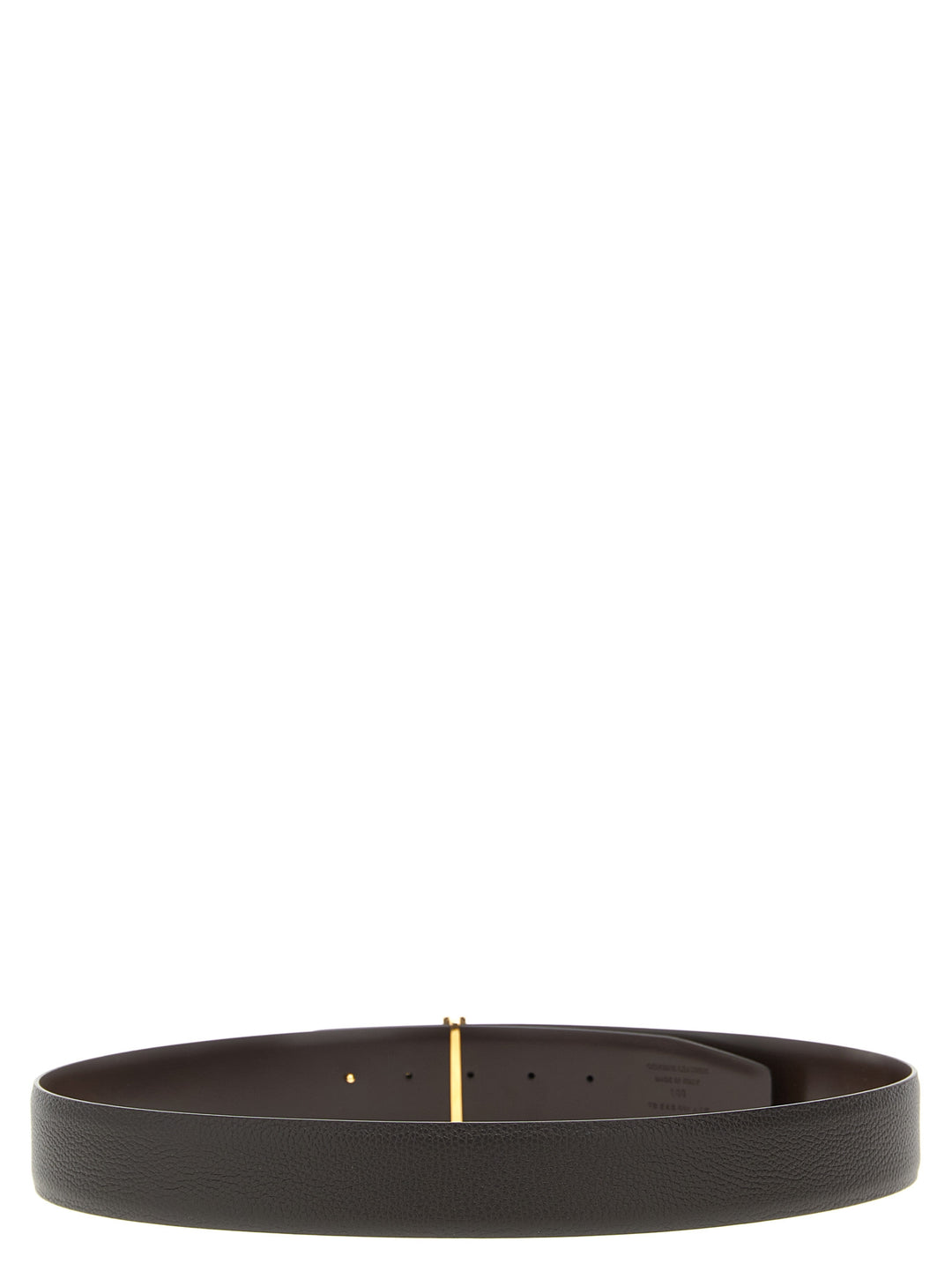 Tom Ford brunt kalveskinnbelte