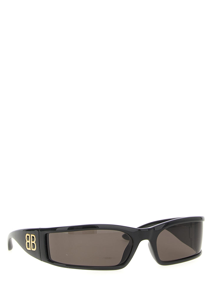 Balenciaga Svarte Polyamid Solbriller