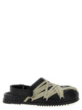 Rick Owens Black Buffalo Leather Clogs