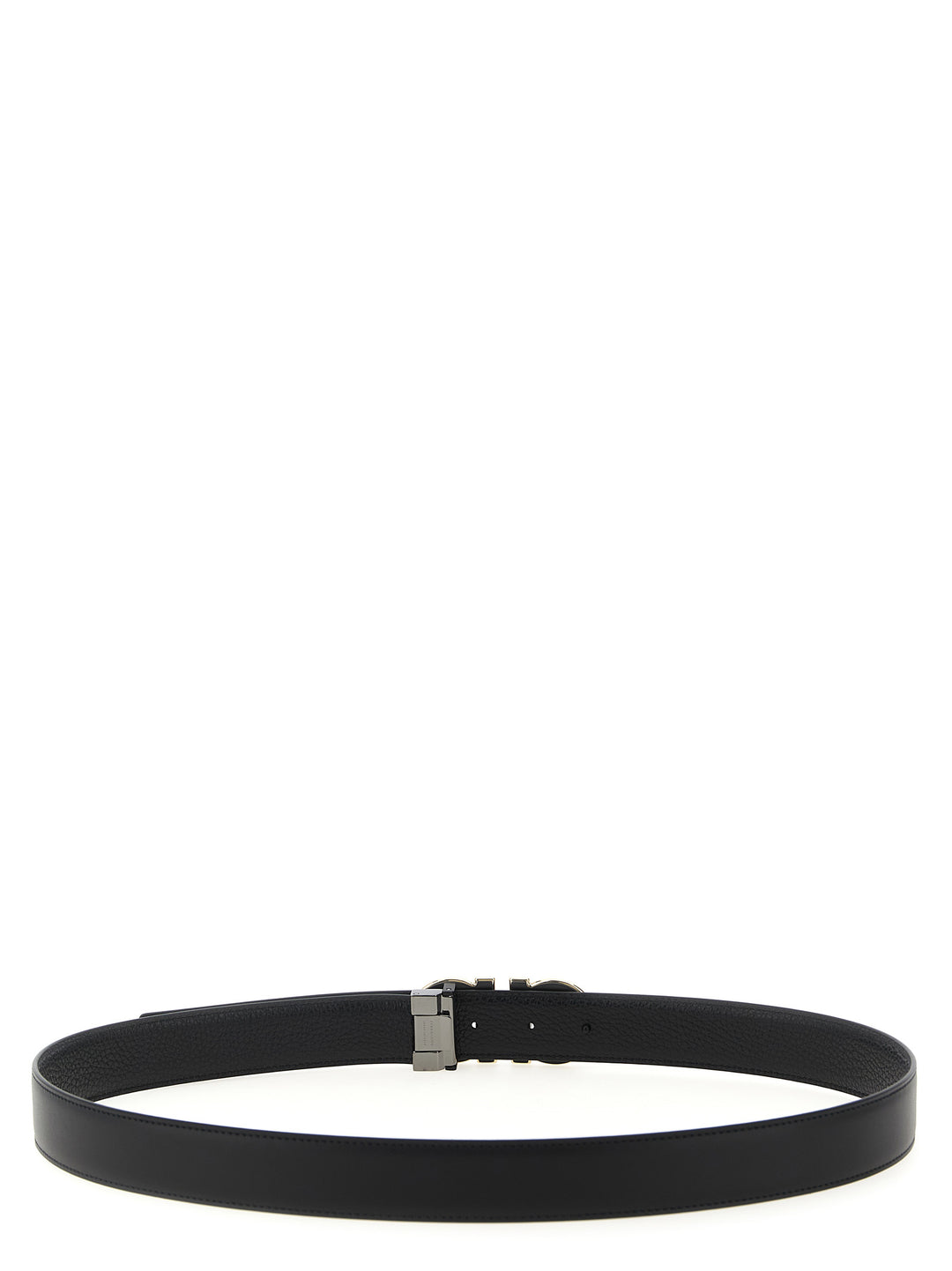 Ferragamo Belte i svart kalveskinn