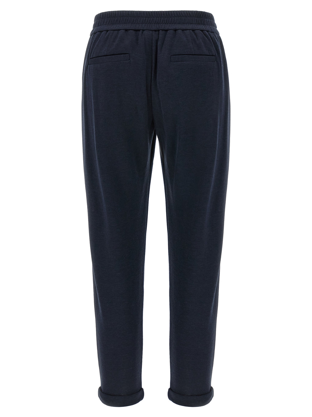 Brunello Cucinelli Blue Cotton Joggers (Workout Pants)