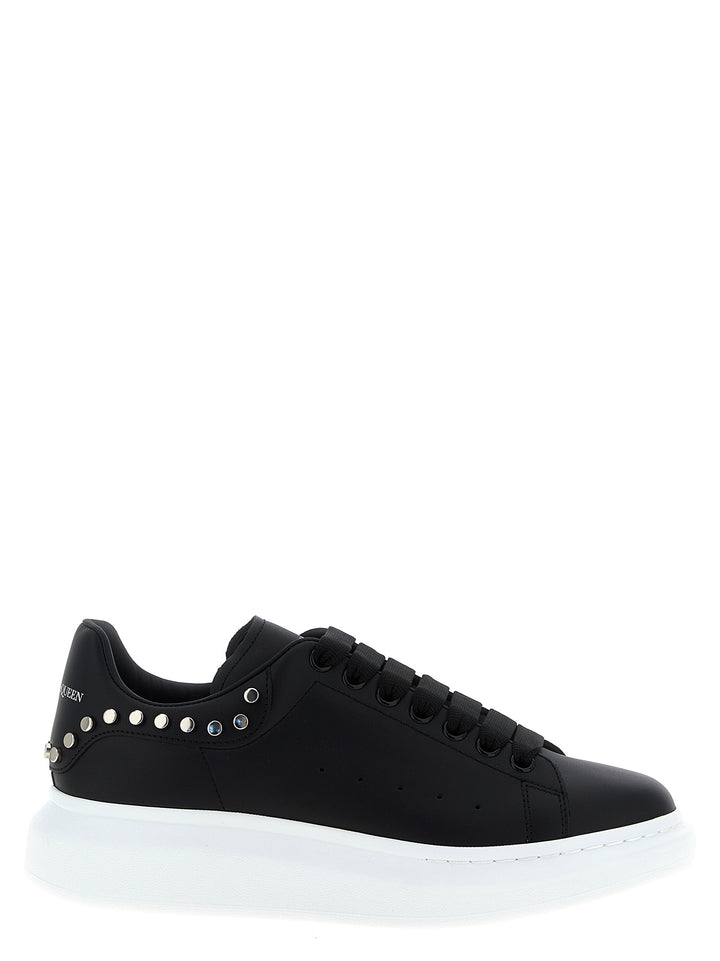 Alexander McQueen Sorte Kalveskinn Chunky Sneakers