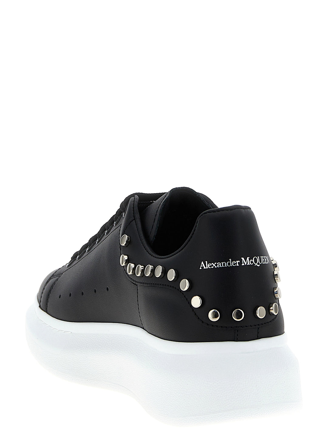Alexander McQueen Sorte Kalveskinn Chunky Sneakers
