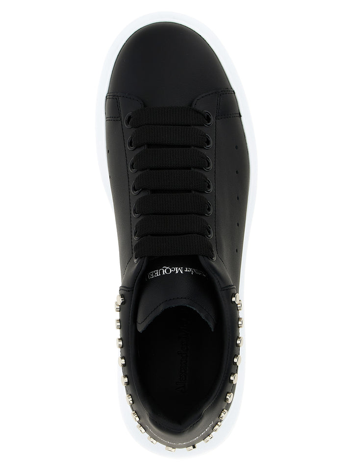 Alexander McQueen Sorte Kalveskinn Chunky Sneakers