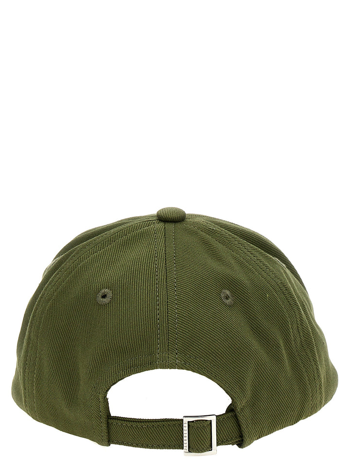 Jacquemus tofarget bomullscap (baseballcaps)