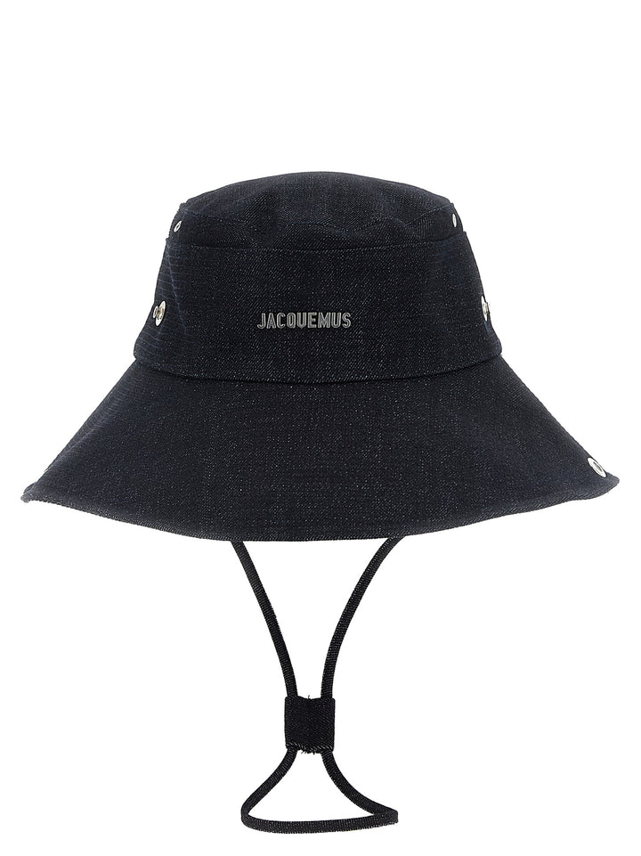 Jacquemus Blå Bomullsbøttehatt