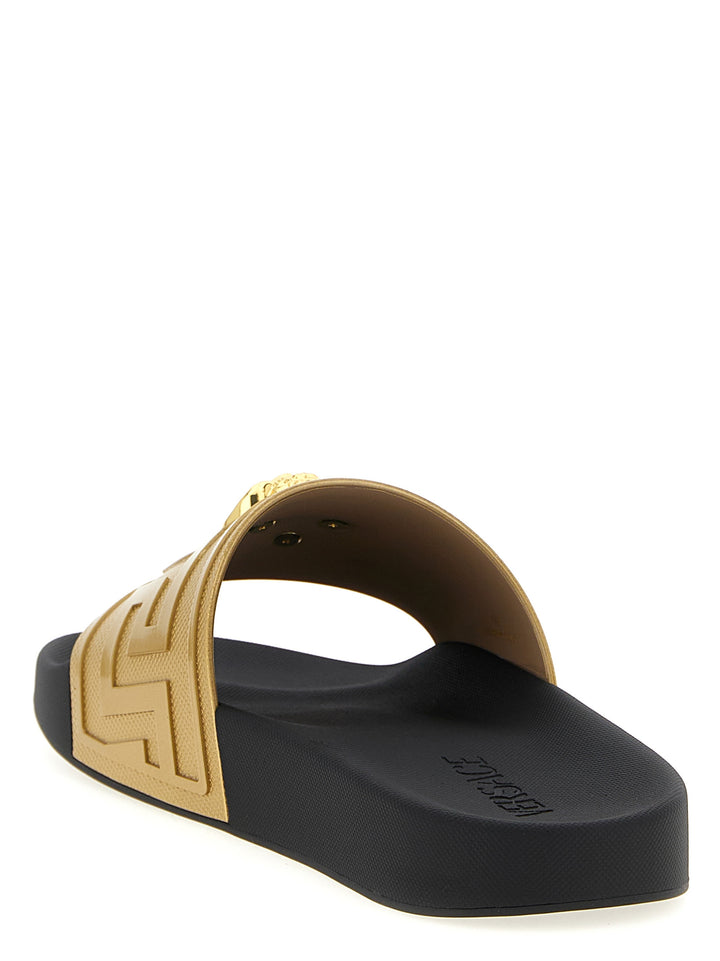 Versace Gold Glass-slides