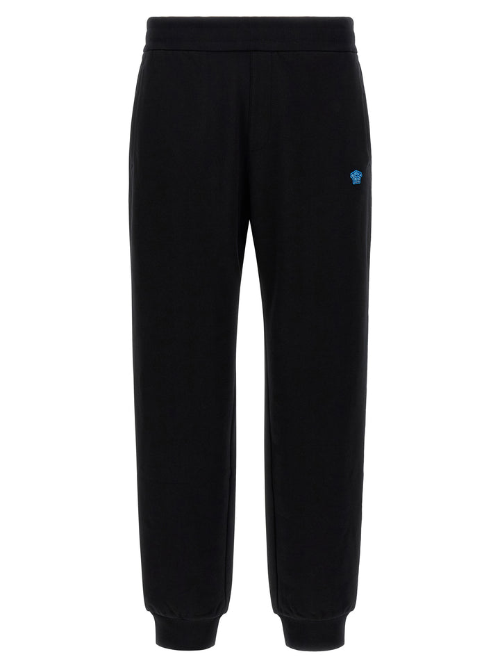 Versace sorte joggebukser i bomull (treningsbukser)