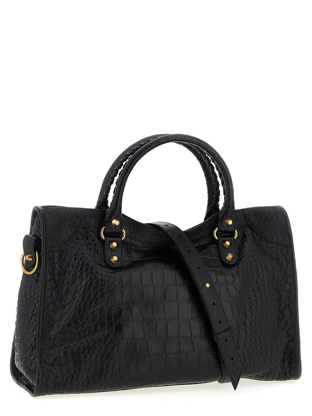 Balenciaga Black Calfskin Handbag