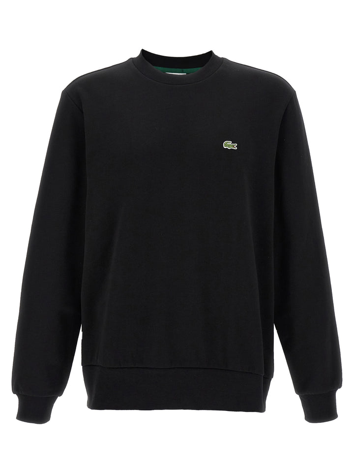Lacoste svart bomullsgenser