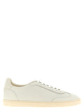 Brunello Cucinelli White Goatskin Low Top Sneakers