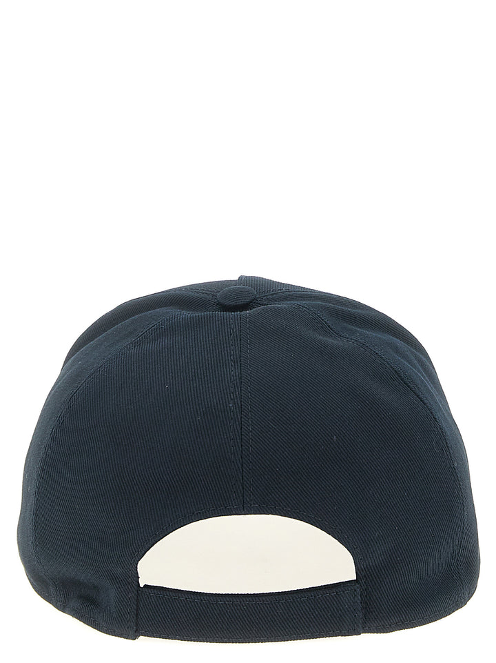 Fendi blå bomullscaps (baseballcaps)
