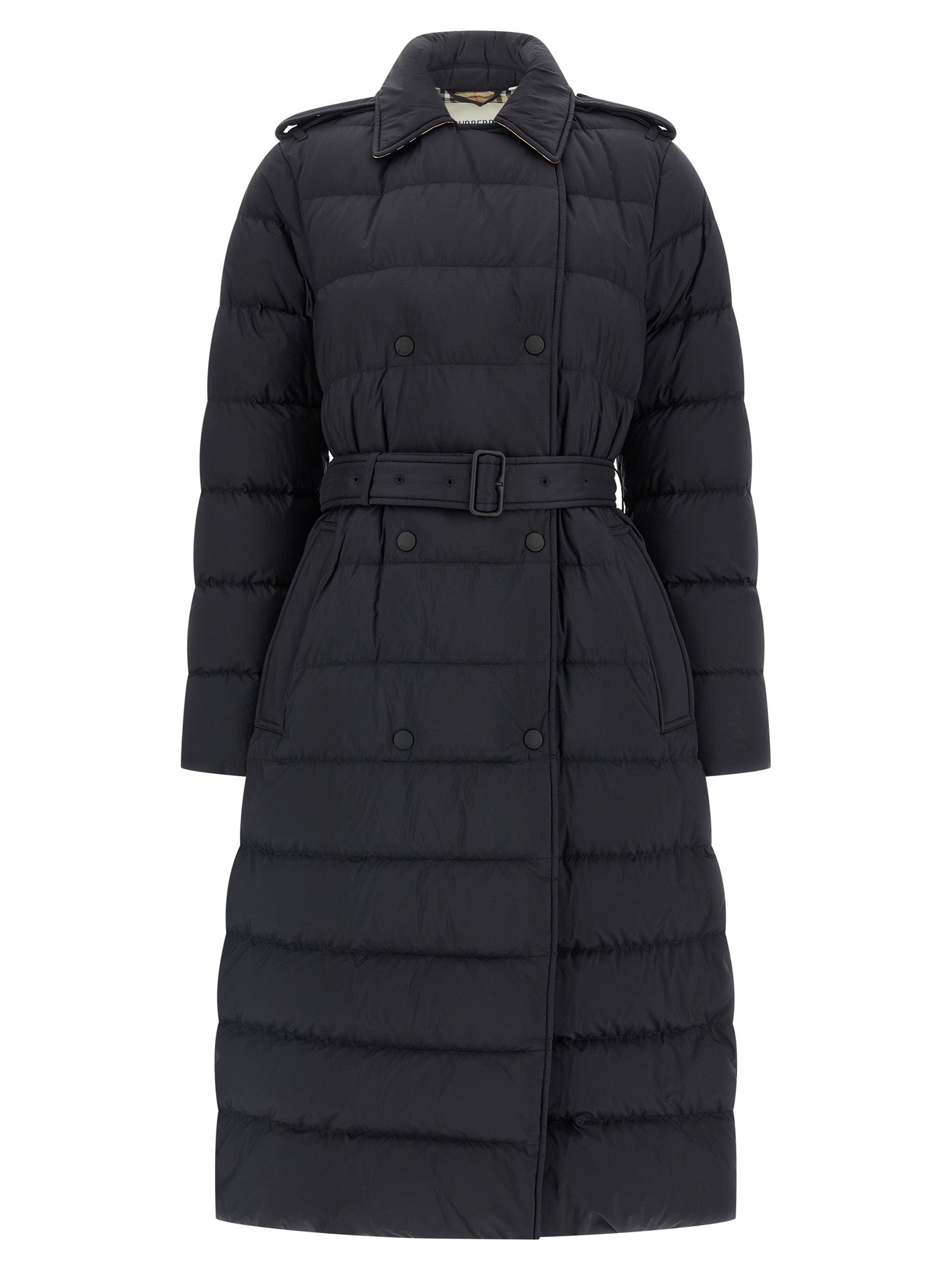 Burberry Black Polyamide Coat