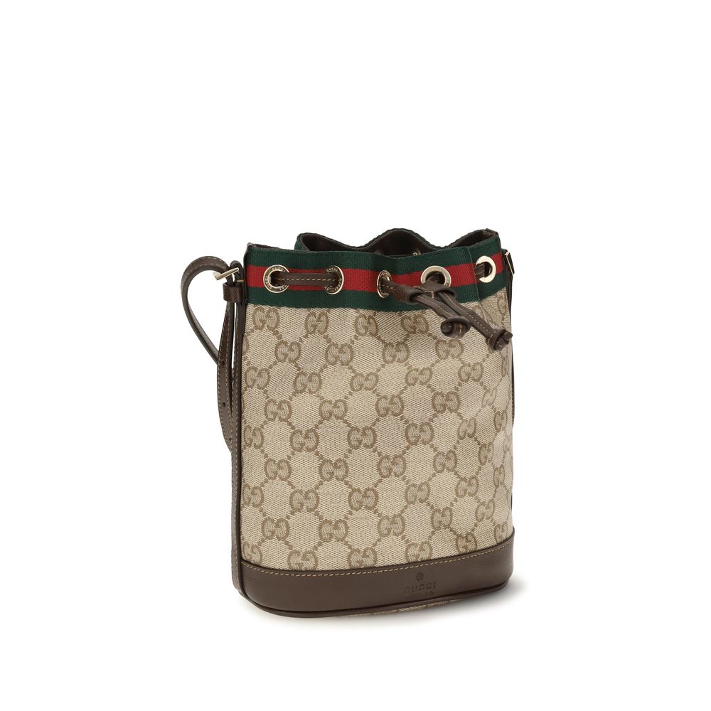 Gucci Beige Bomull Bøtteveske