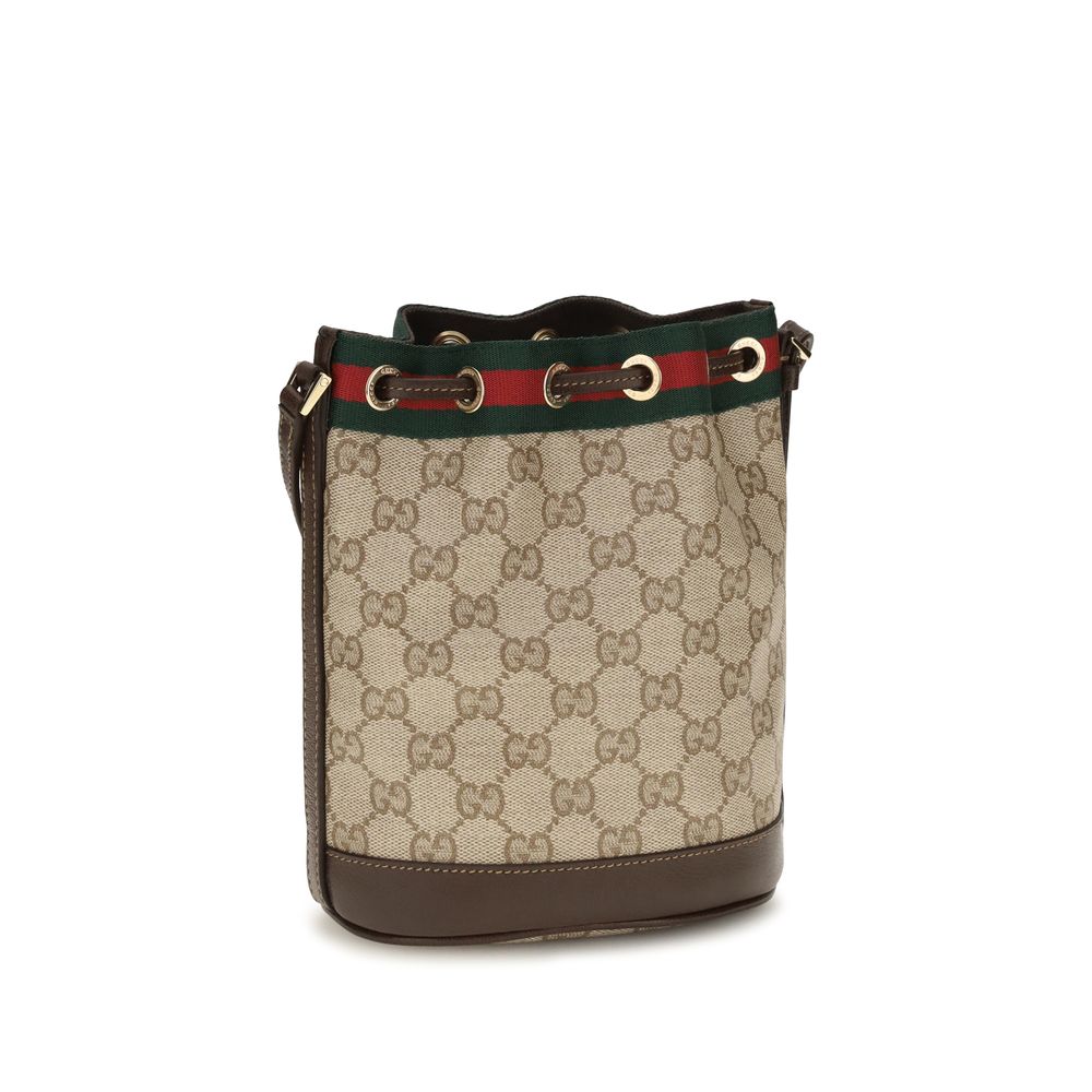 Gucci Beige Bomull Bøtteveske