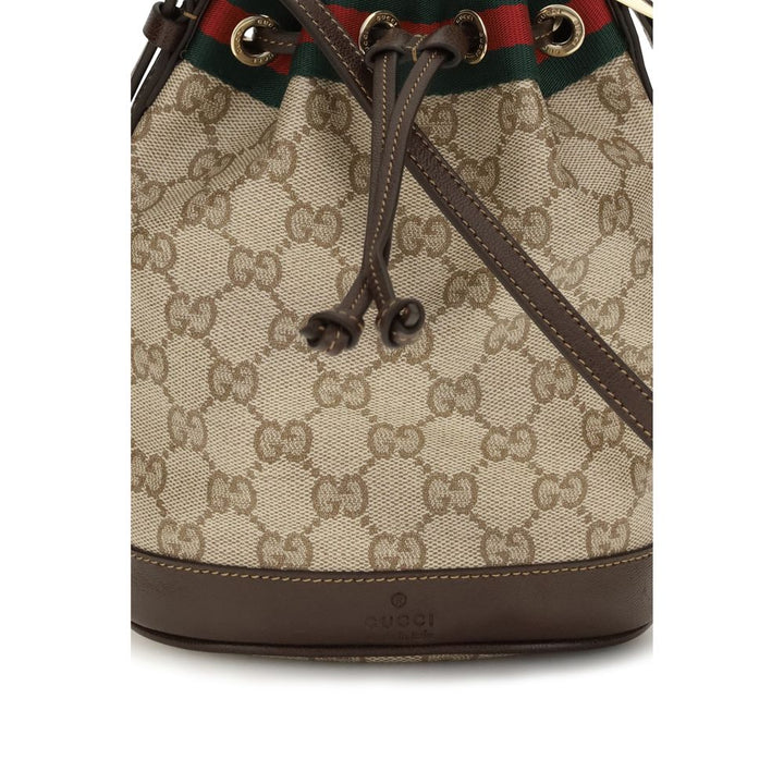 Gucci Beige Bomull Bøtteveske