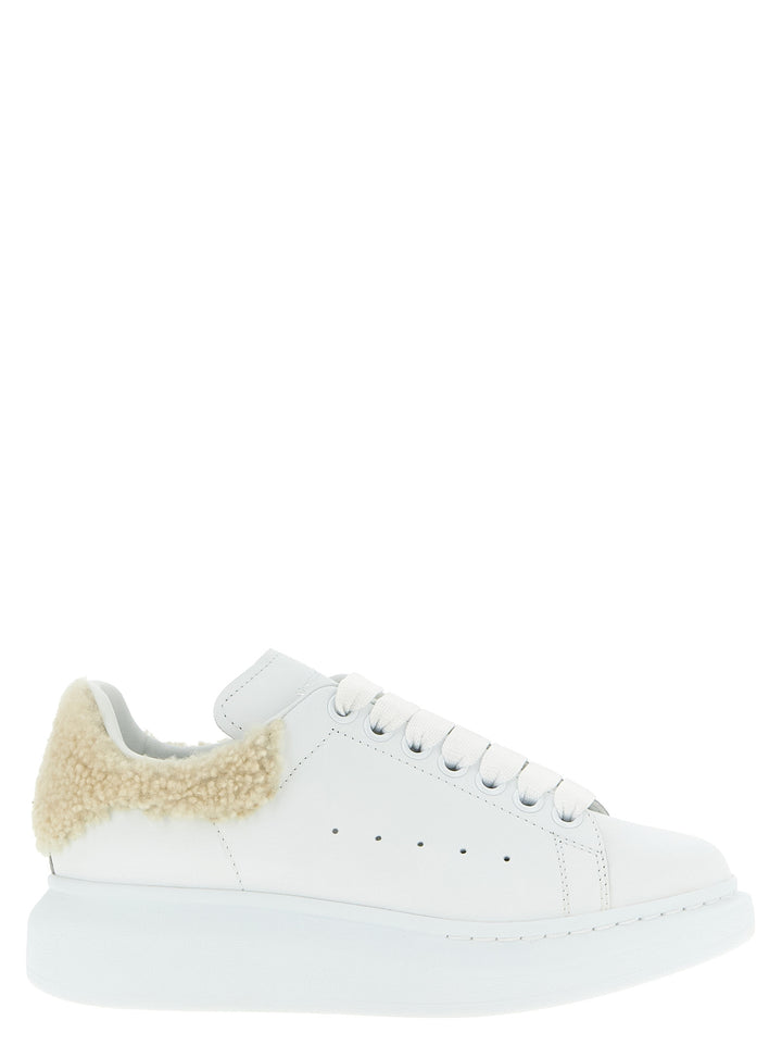 Alexander McQueen Beige Kalveskinn Chunky Joggesko