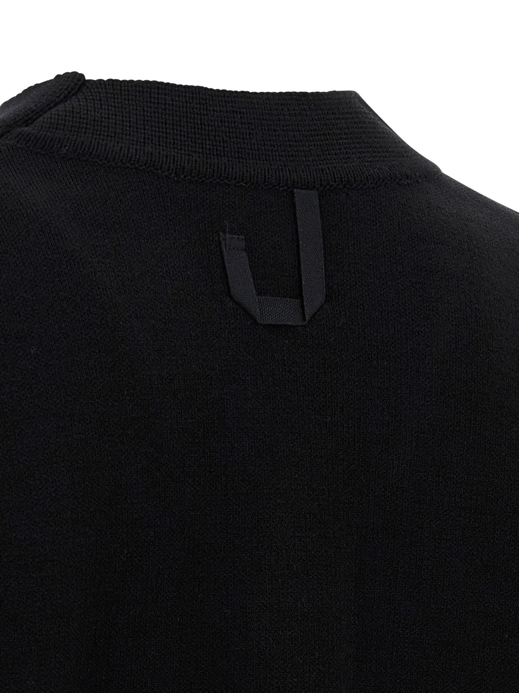 Jacquemus Black Merino Wool Cardigan