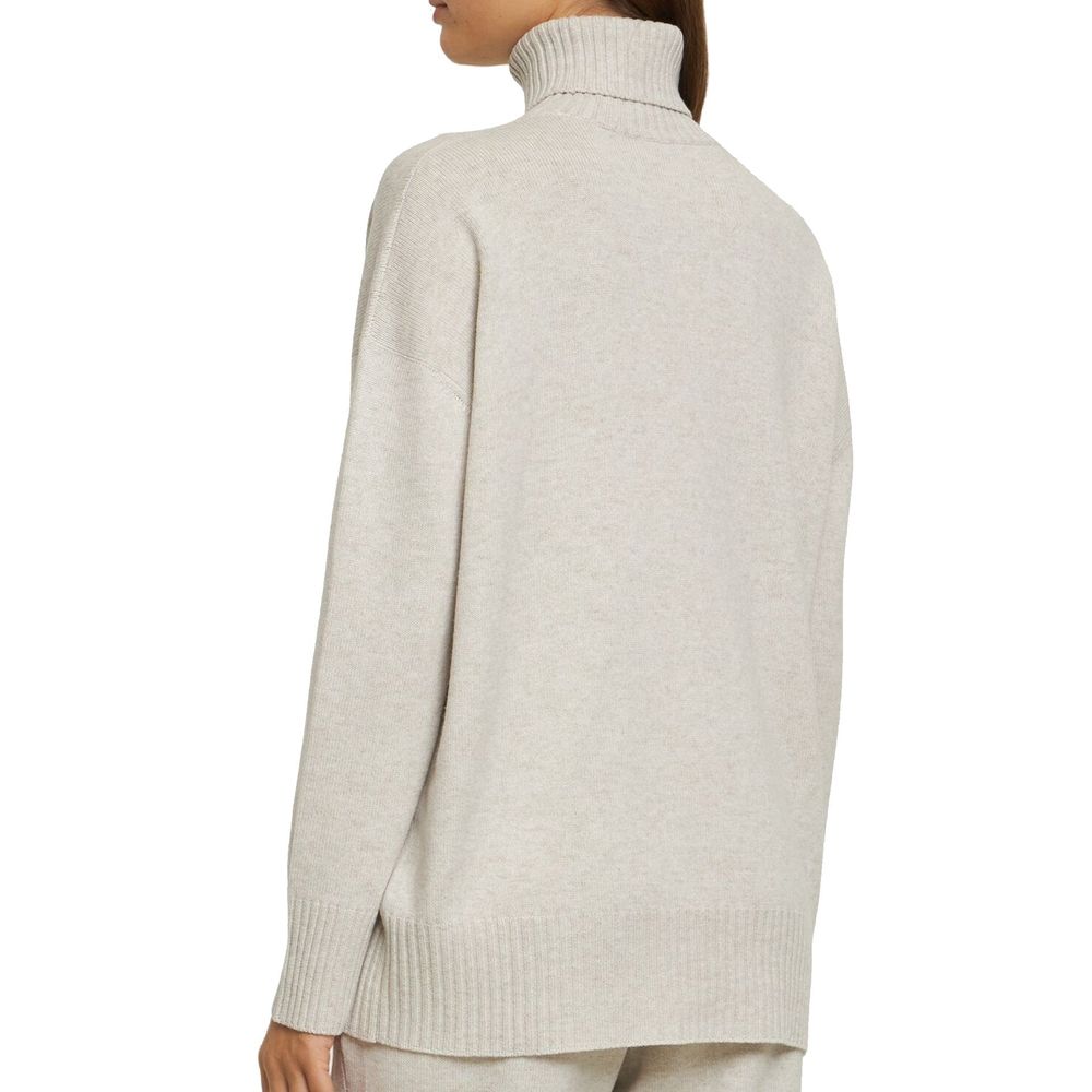 Beige Cashmere Sweater