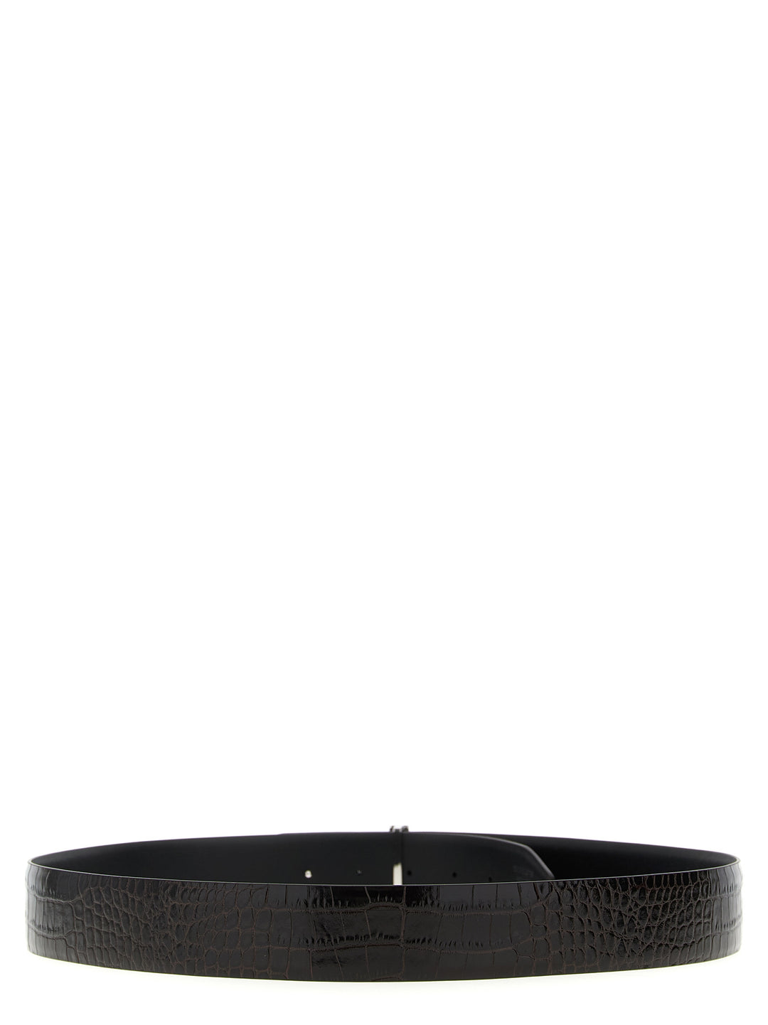 Tom Ford belte i brunt kalveskinn