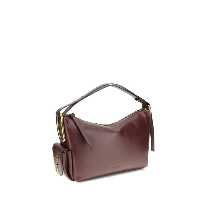 Marc Jacobs Bordeaux kalveskinn Bos Taurus Skulderveske
