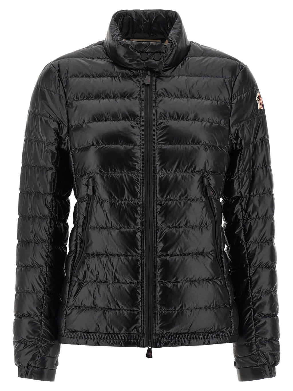 Moncler Grenoble Black Polyamide Full-Length Jacket