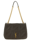 Saint Laurent Bicolor Lamb Leather Shoulder Bag