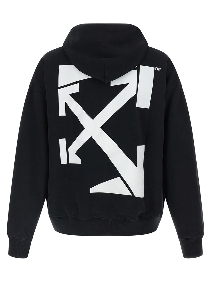 Off-White tobeltesweatshirt i bomull