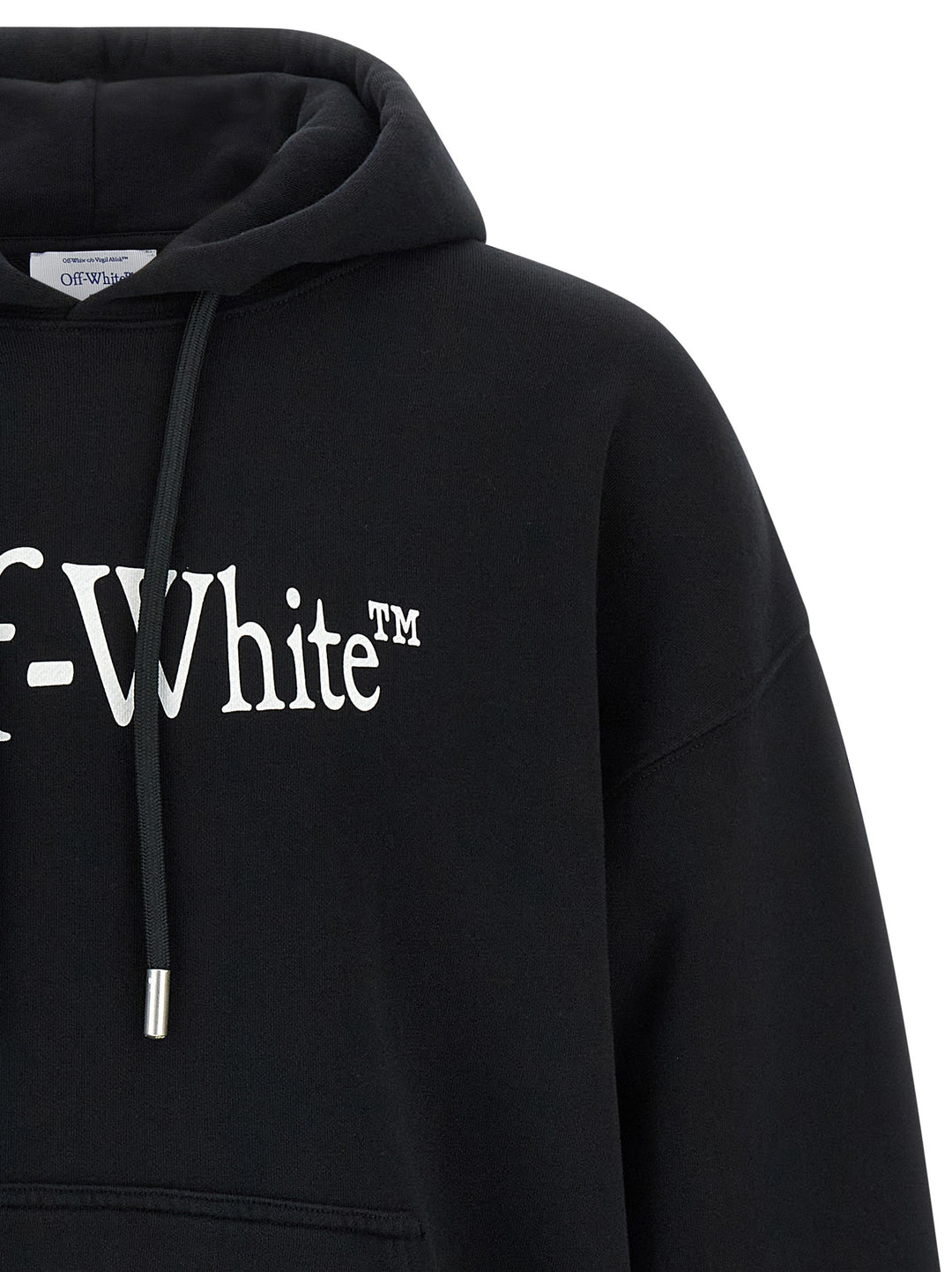 Off-White tobeltesweatshirt i bomull
