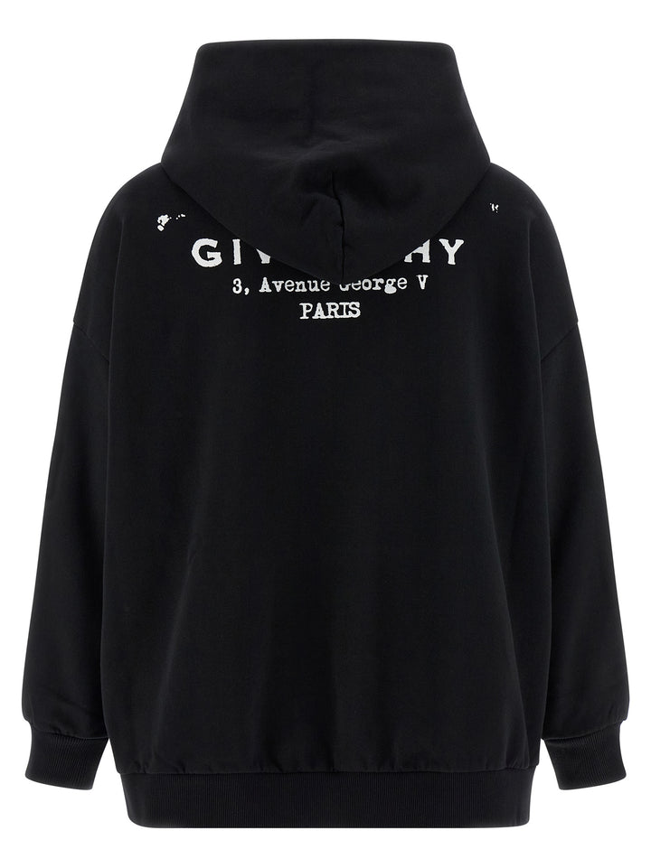 Bicolor Cotton Hoodie