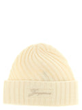 Jacquemus White Cashmere Beanie
