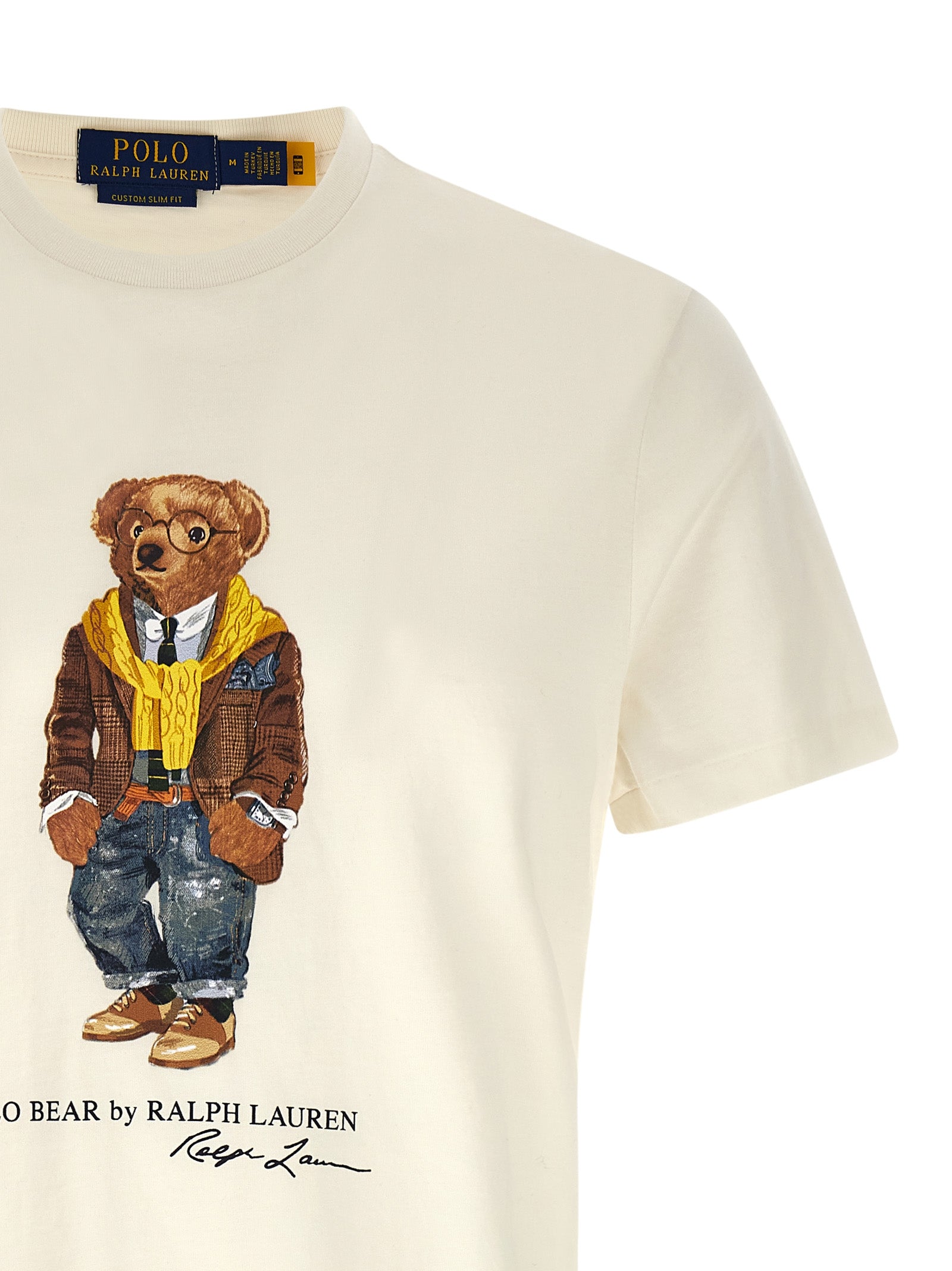 Polo Ralph Lauren Hvit T-skjorte i bomull