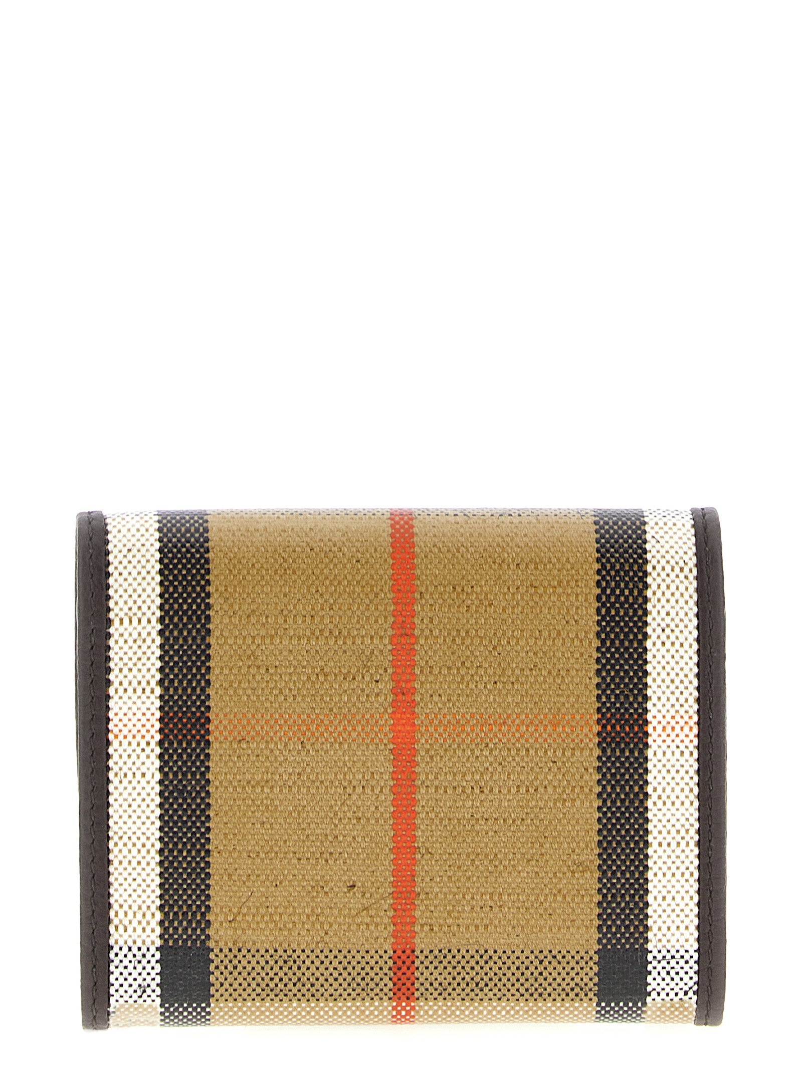 Burberry Beige Cotton Cardholder
