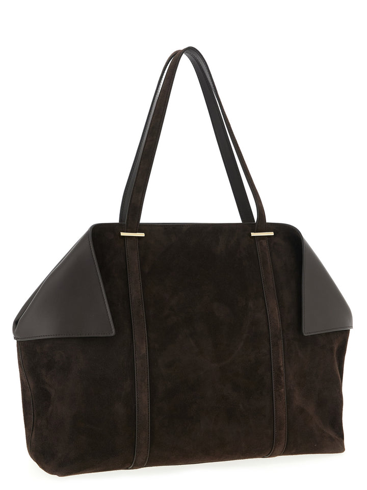 Ferragamo Brun Skinnveske