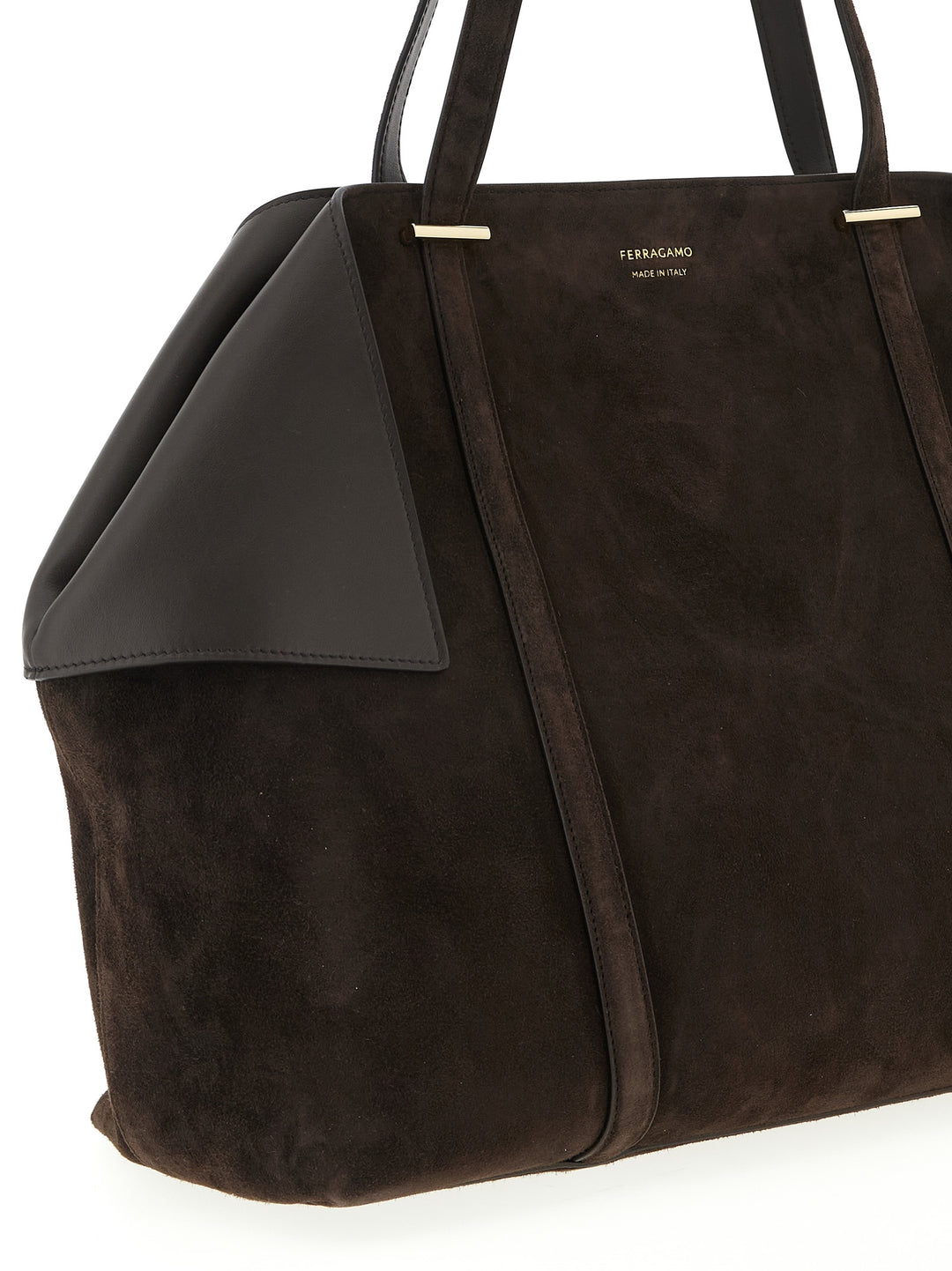 Ferragamo Brun Skinnveske