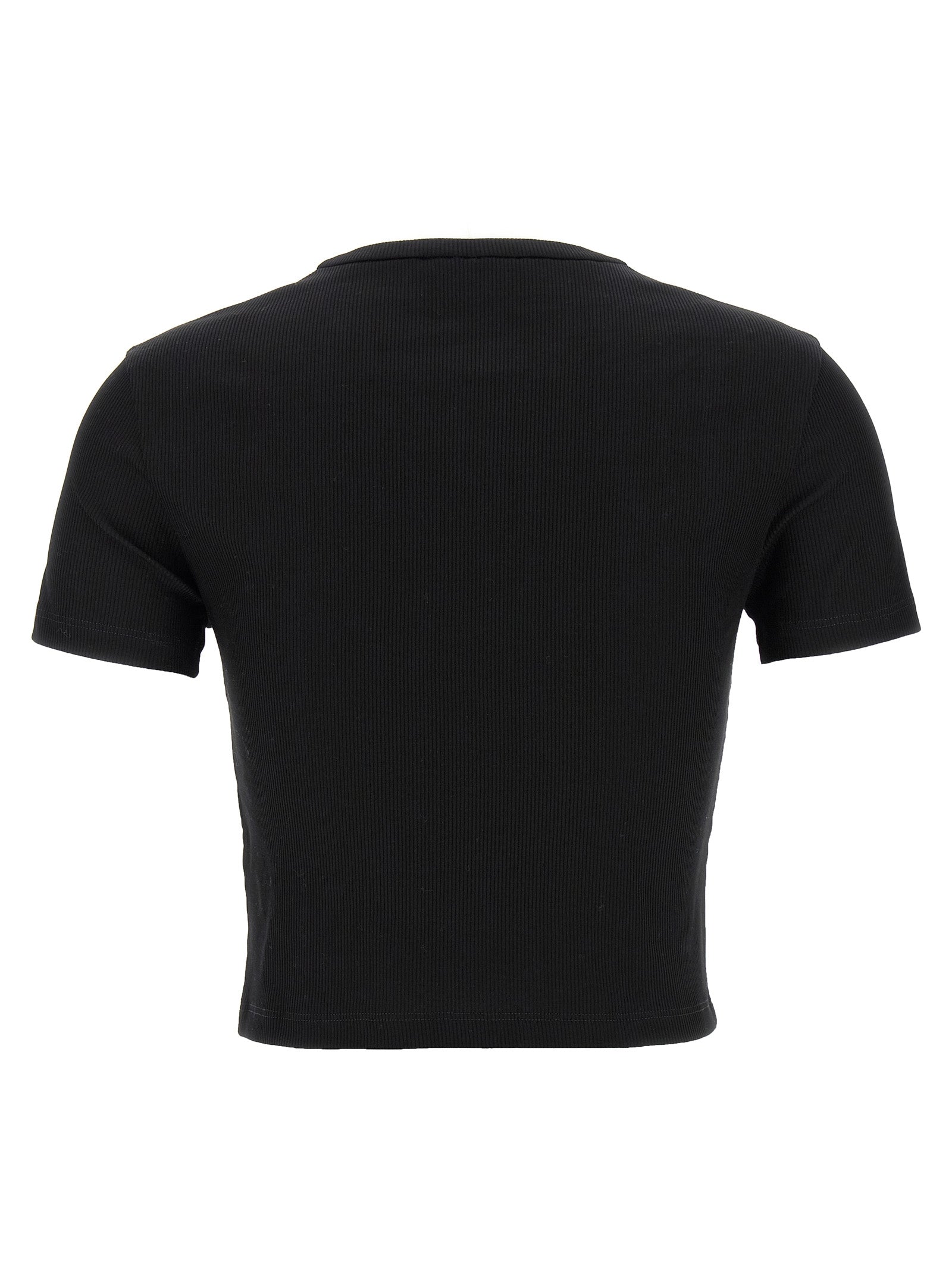 Black Cotton T-Shirt