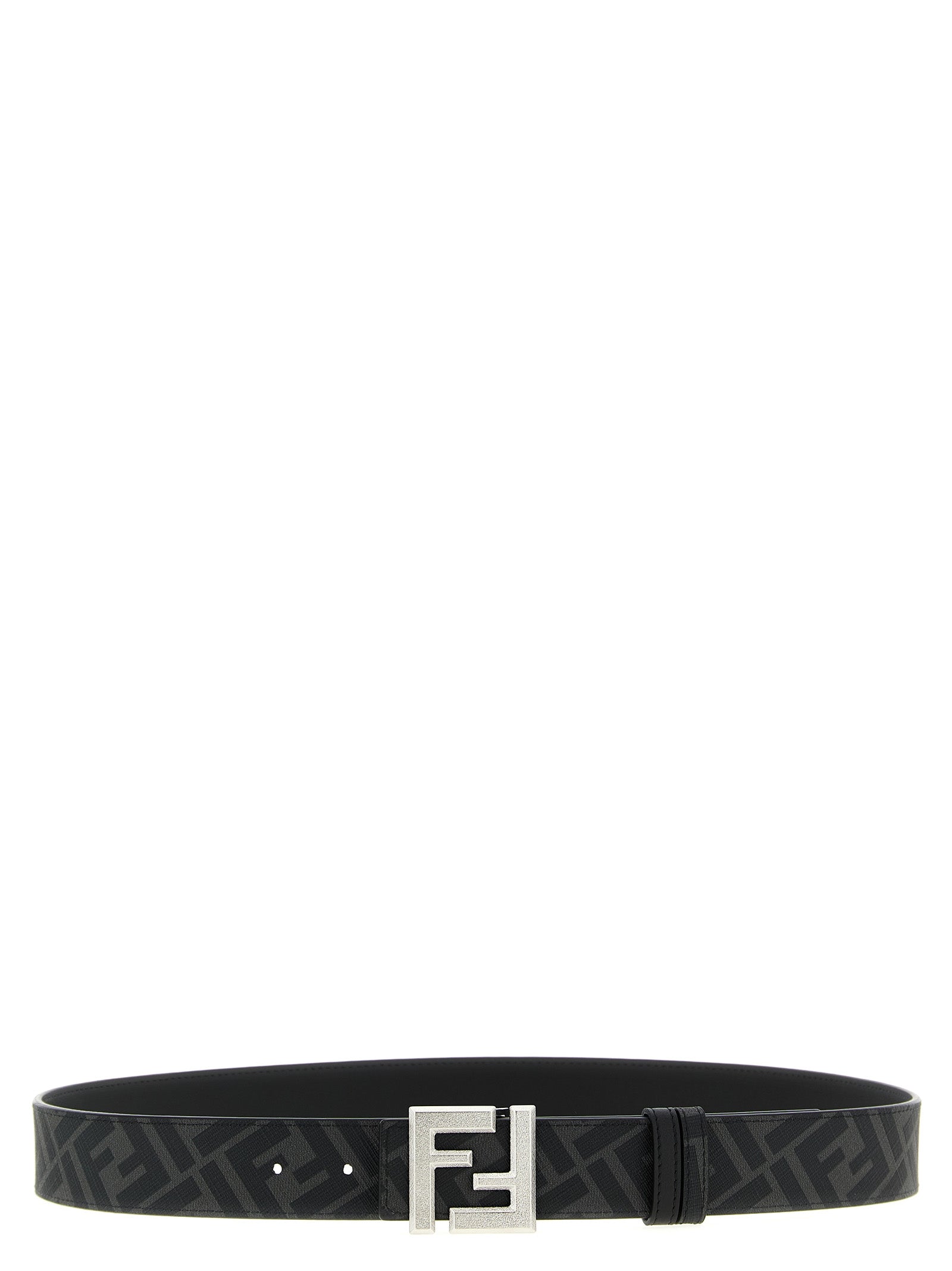 Black Calfskin Regular Belt