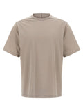 Rick Owens Beige Cotton T-Shirt