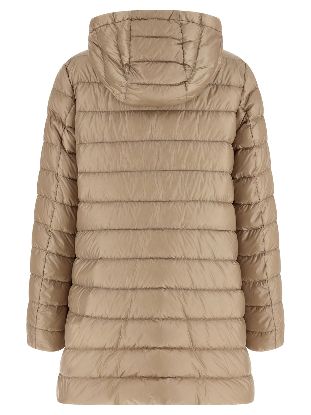 Moncler Beige Polyamide Full-Length Jacket