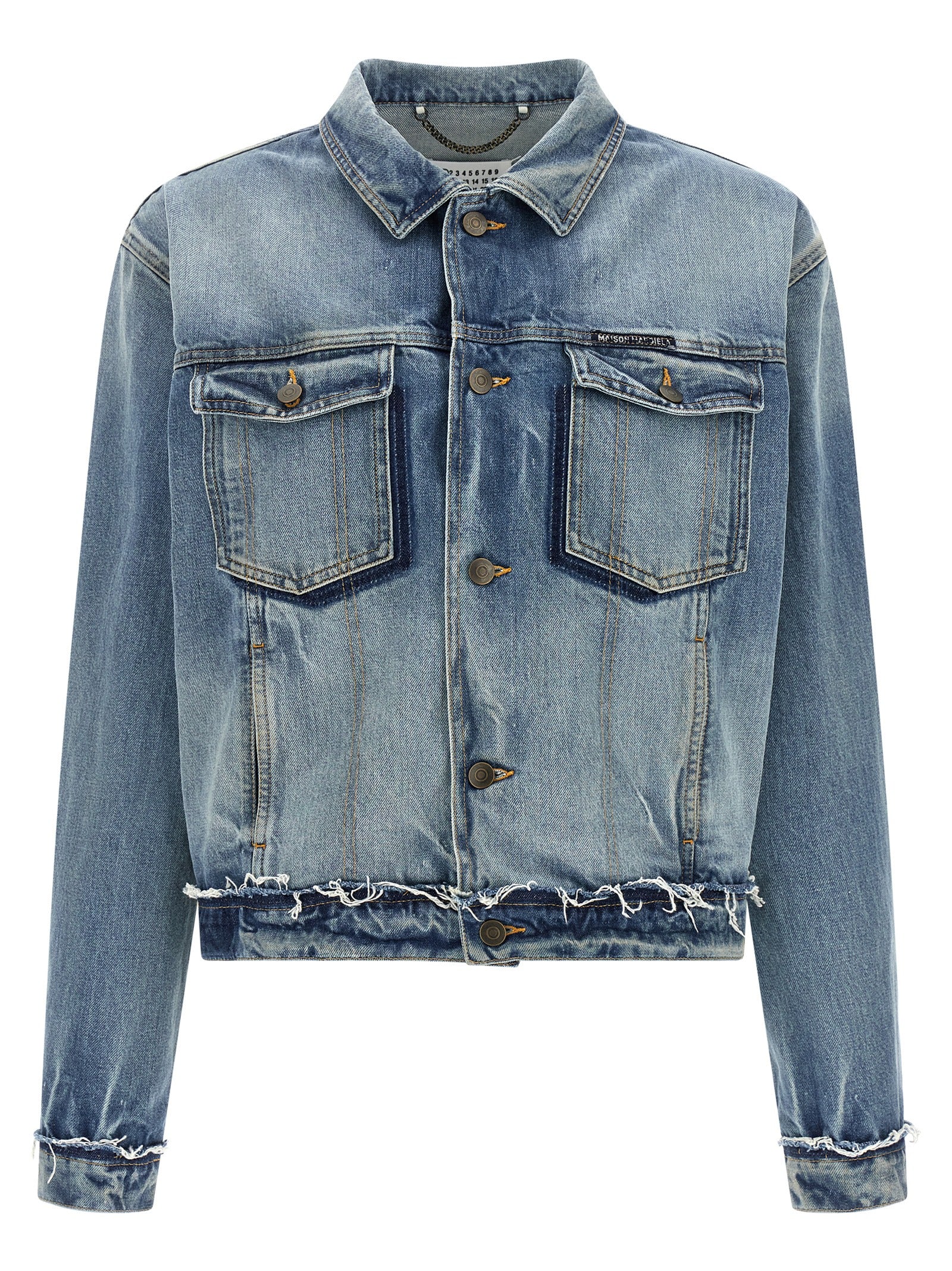 Blue Cotton Denim Jacket