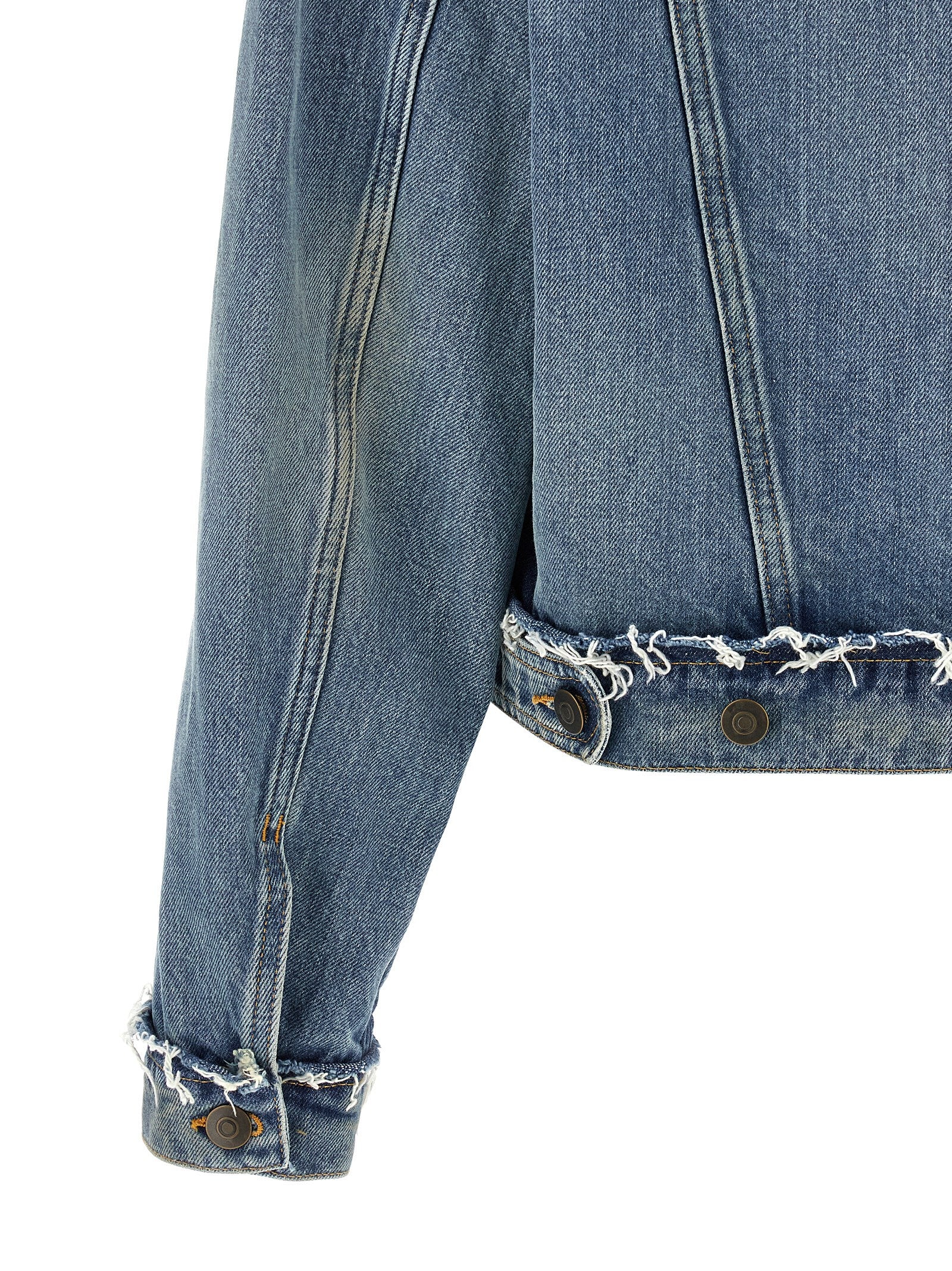 Blue Cotton Denim Jacket